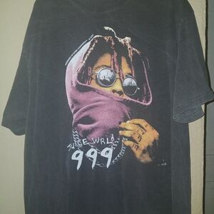 Black Graphic Tee Juice World Double Graphic Tee